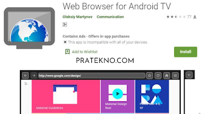 Web Browser for Android TV - browser android tv terbaik