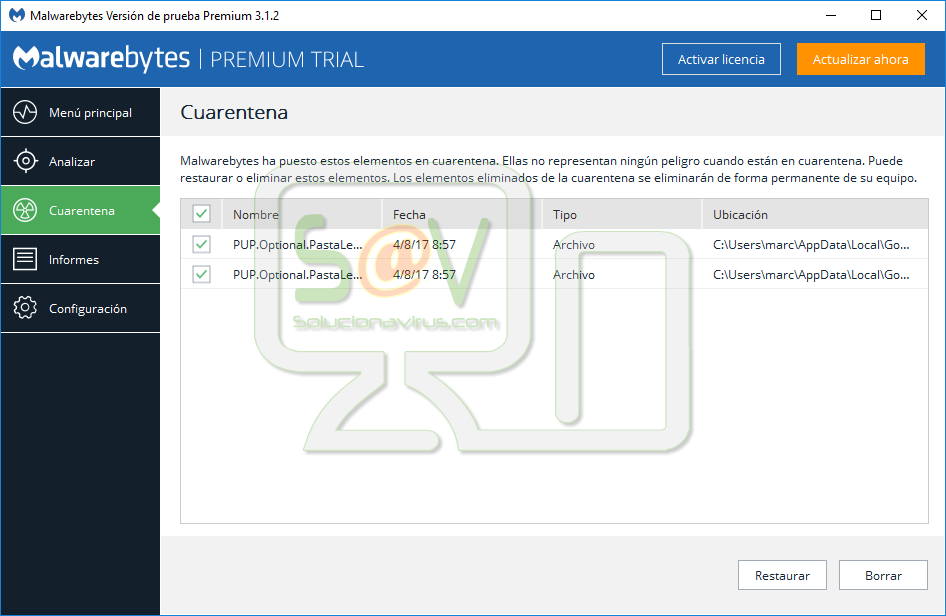 Solucionavirus Com Eliminar Other Malware Gen Trj