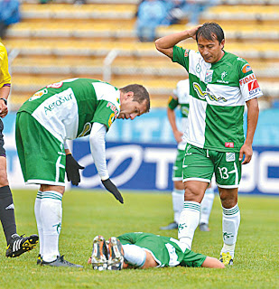 Oriente Petrolero - Miguel Angel Hoyos, Mariano Brau, Wilder Zabala - Club Oriente Petrolero