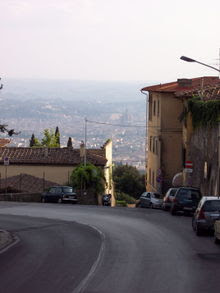 View of Florence from Fiesole.