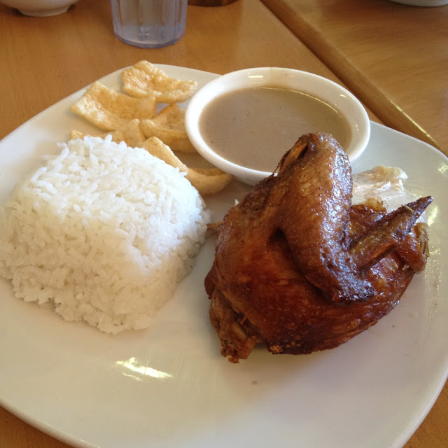 quarter chicken meal at Chix Savour Restaurant