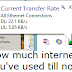 How much bandwidth i have used this month