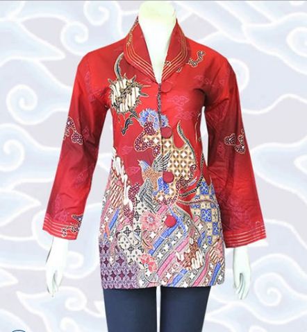 10 Contoh Model  Baju  Batik Wanita  Modern Terbaru  2020 