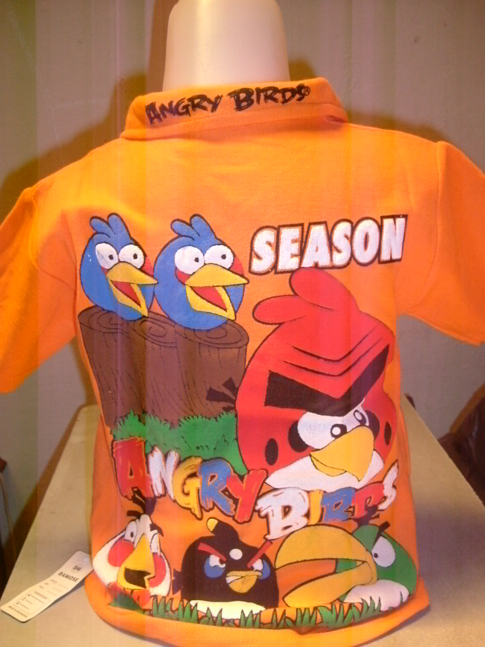 Ceria Kids Fashion Koleksi Kaos Polo Anak  Angry  Birds  dll