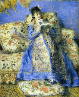 Camille Monet Reading, 1872