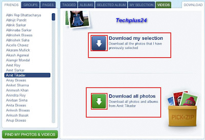 Download Facebook Page Group Friends Albums Photos and Videos