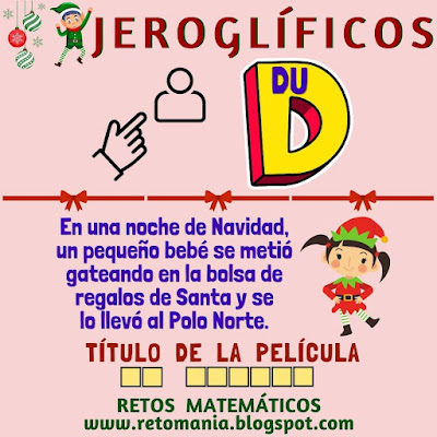 Desafíos matemáticos, Retos matemáticos, Problemas matemáticos, Retos visuales, Retos mentales, Retos virales, Pasatiempos, Retos para pensar, Matemática Recreativa, MateRecreativa, Acertijos, Acertijos matemáticos, Acertijos visuales, Jeroglíficos, Jeroglíficos Escolares, Jeroglíficos Navideños, Matemática y Navidad, MateNavidad