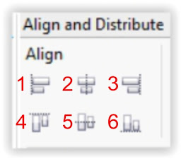 Menu Align  Distribute CorelDRAW