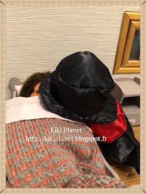 kiki monchhichi halloween vampire vintage plushie 
