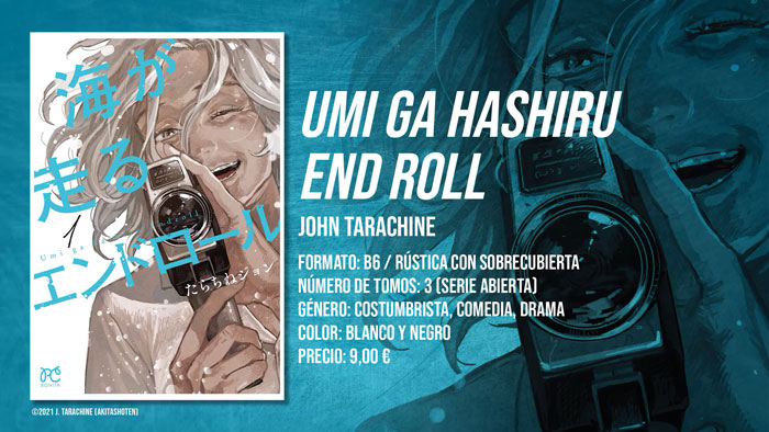 Umi ga Hashiru End Roll manga - John Tarachine - Milky Way Ediciones