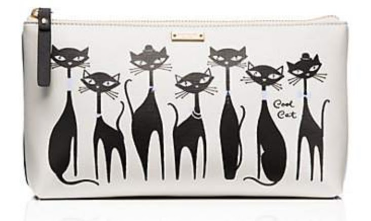 Kate Spade Cat Beaded Wallet, Luxury, Bags & Wallets on Carousell