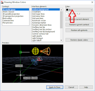 Autocad display properties