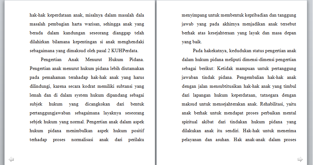 KEDUDUKAN ANAK DALAM HUKUM ANTAR GOLONGAN