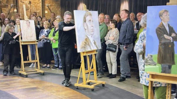 Catch up with the latest episodes of Sky Portrait Artist of the Year 2023 -  Gathered