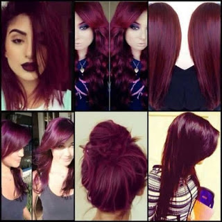 marsala hair