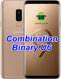 Samsung S9 Plus SM-G965F U6 Combination Firmware