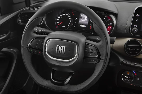 Fiat Cronos 2023 1.3 CVT Automático - interior