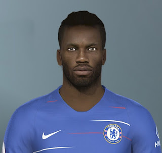 PES 2019 Faces Didier Drogba by Jarray & The White Demon