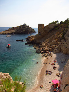 Landscape and beaches of le marche