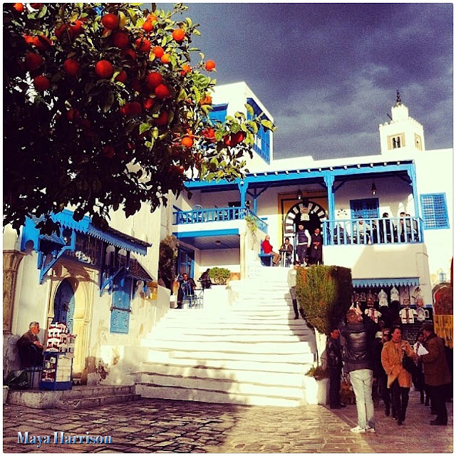 Cafe de Nattes Sidi Bou Said Tunisia