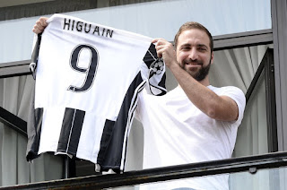 Gonzalo Higuain top transfer fee
