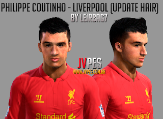 Face Philippe Coutinho PES 2013 by Leirbag7