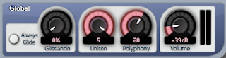 Unison settings for synth supersaw in Aspect