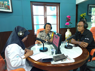 Talk Show RRI Pro 191,1 FM, Kabag Ops Polresta Yogyakarta Sampaikan Persiapan Pengamanan Pemilu 2019