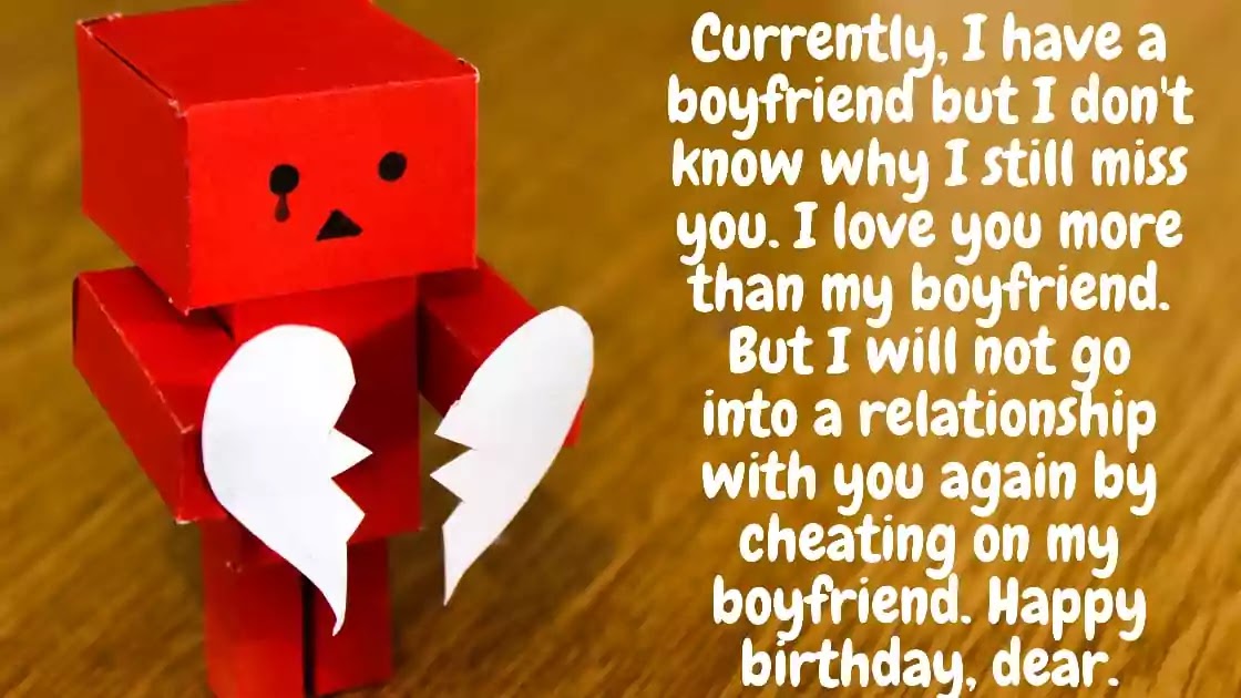 60+ Best Birthhday Wishes For Ex Boyfriend With Images