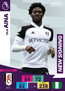 Panini Adrenalyn XL Premier League Plus 2020-2021 Fulham Set