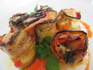  Eggplant rolls