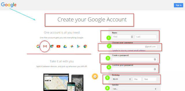 create google plus account