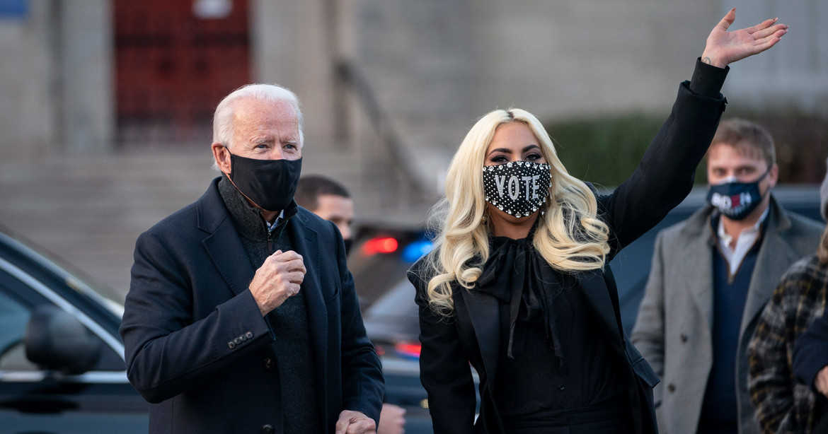La emotiva foto de Lady Gaga previa a la inauguración presidencial se vuelve viral