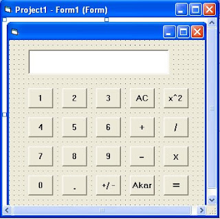 membuat program kalkulator dengan visual basic