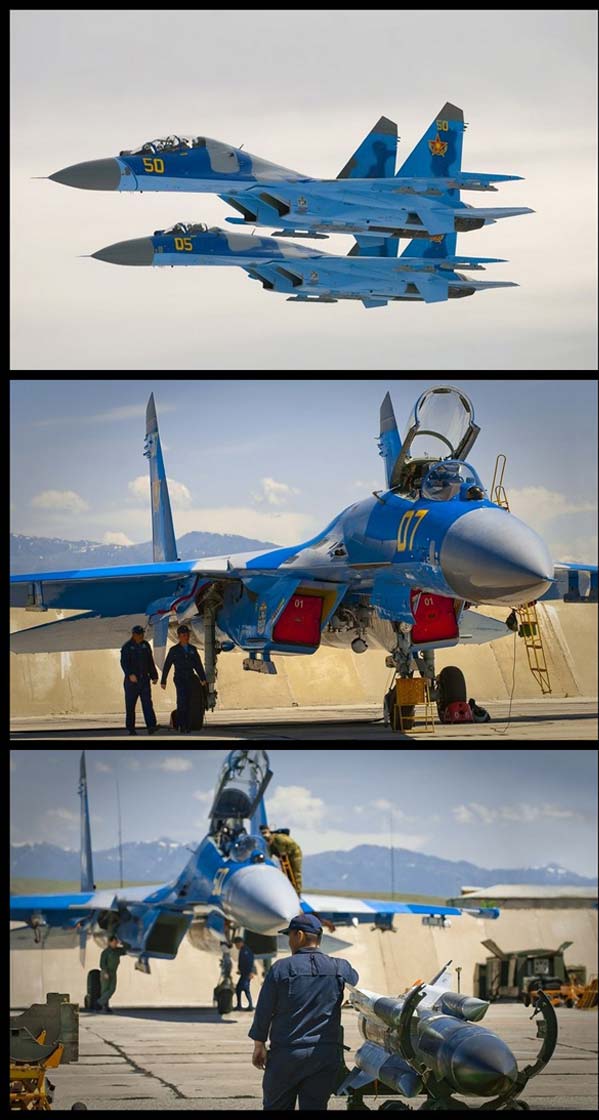 Jet Perang Tentera Udara Republik Kazahkstan (21 GAMBAR 