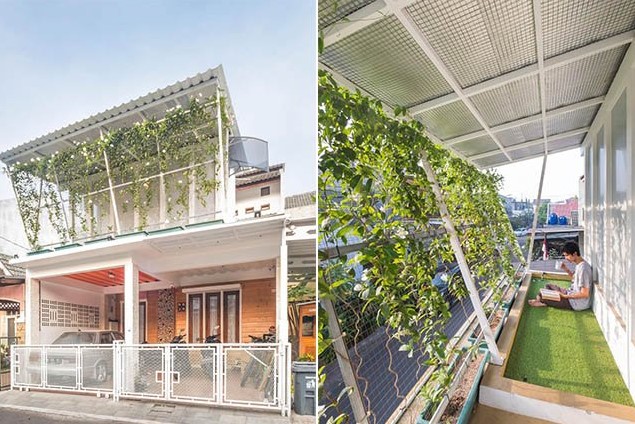 Super Comfortable Balcony Design Inspirations Above the Garage