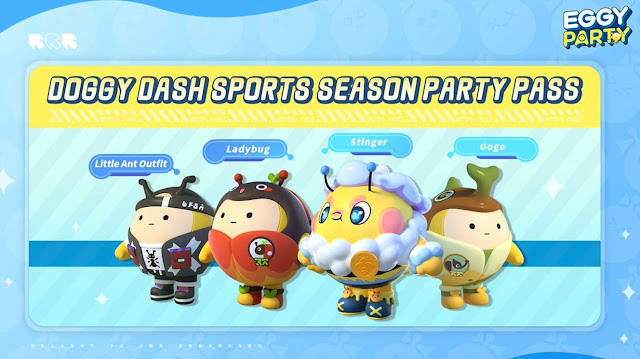 Eggy Party - Doggy Dash Sports Season Party Pass