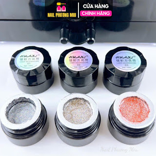 Gel nhũ Galaxy siêu sáng Gel nhũ khổng tước trang trí Nail