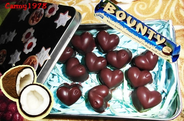 ricetta cioccolatini bounty