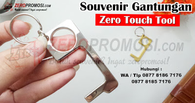 Souvenir Gantungan Besi Zero Touch Tool, Jual Gantungan Zero Touch Tool Besi, souvenir zero tool, corona finger, corona virus, anti bakteri, anti virus, zero touch tool, souvenir, zero touch, alat bantu tekan tombol