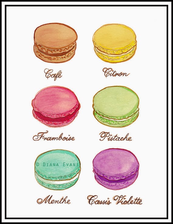 Ladurée Macaroons by Diana Evans