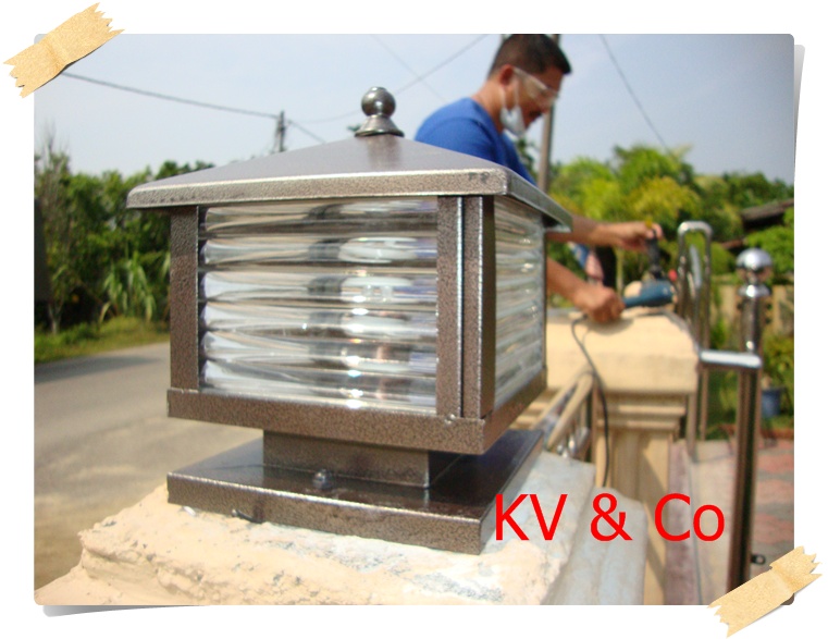 KV Co LAMPU PAGAR 