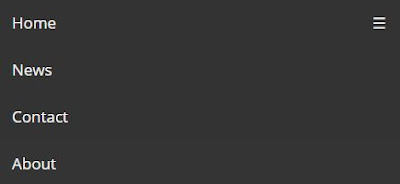 Cara Membuat Navigasi Menu di Atas Header Blog - Contoh Blog