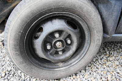 damage tyre