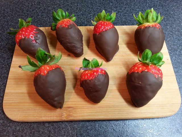 Fragole con cioccolato