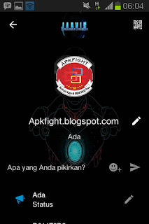 BBM Mod Tema Jarvis Ironman v2.13.1.14 Apk Terbaru