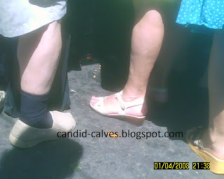 granny candid calves