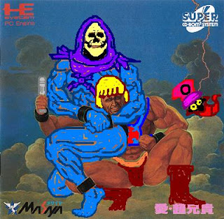 Skeletor represents He-Man's negative view of his own homoerotic urges. Only by beating the big blue bone monster is he truly able to come to terms with his homosexuality.