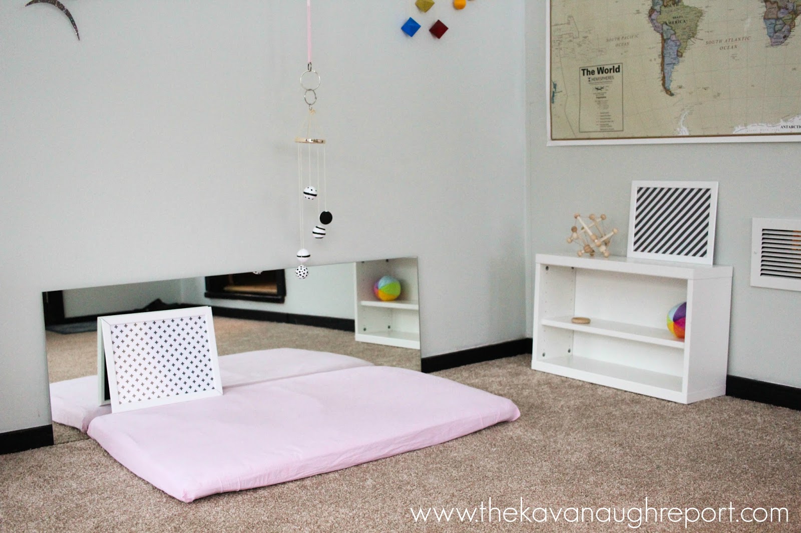 Montessori Baby Week 4 -- The Movement Area