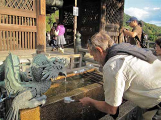 Cleaning Hands Kiyomizu-dera Temple Kyoto Japan